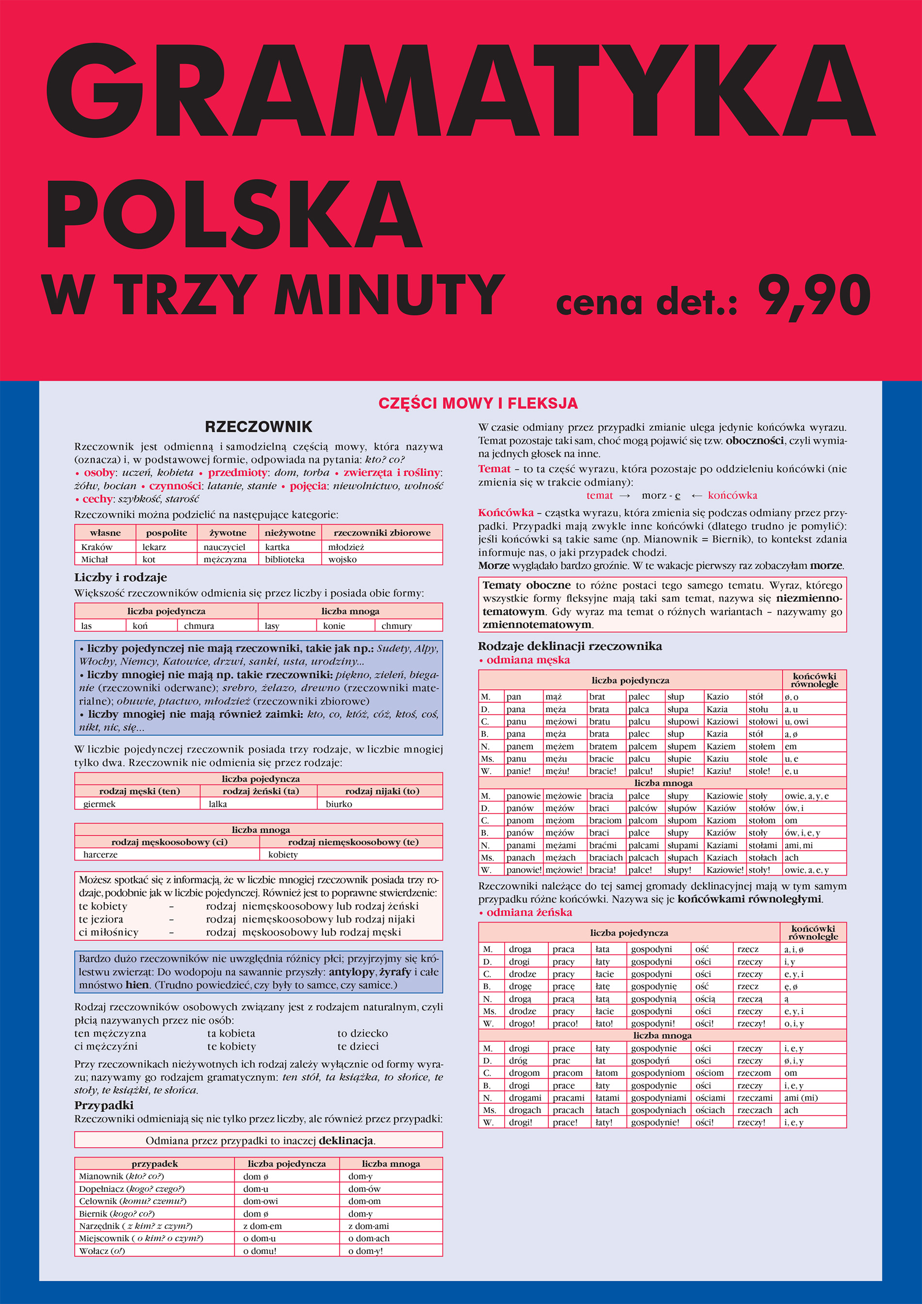 Gramatyka polska w trzy minuty